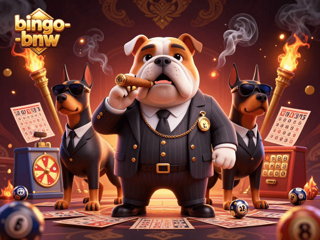 Bingo-bnw players engaging in thrilling gameplay with vibrant bingo elements and cartoon characters.