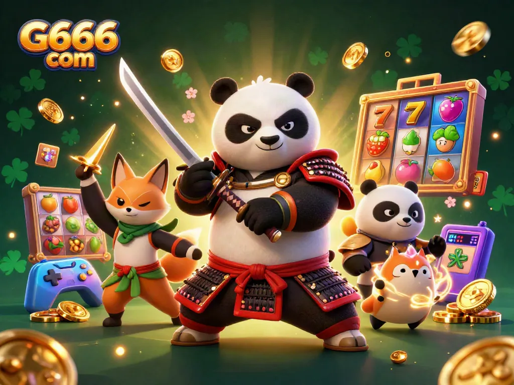 Spin to win with G666 com's thrilling slot game featuring vibrant characters and dynamic casino elements.