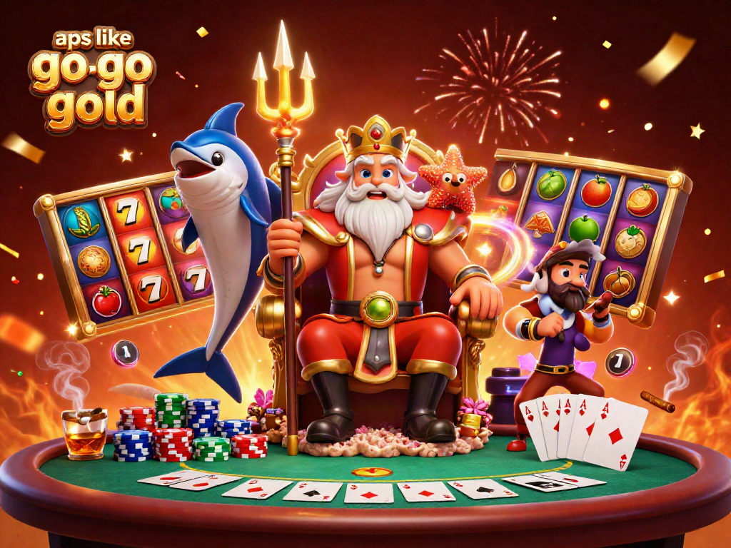 Play exciting casino games and win with apps like go go gold while enjoying vibrant gambling elements.