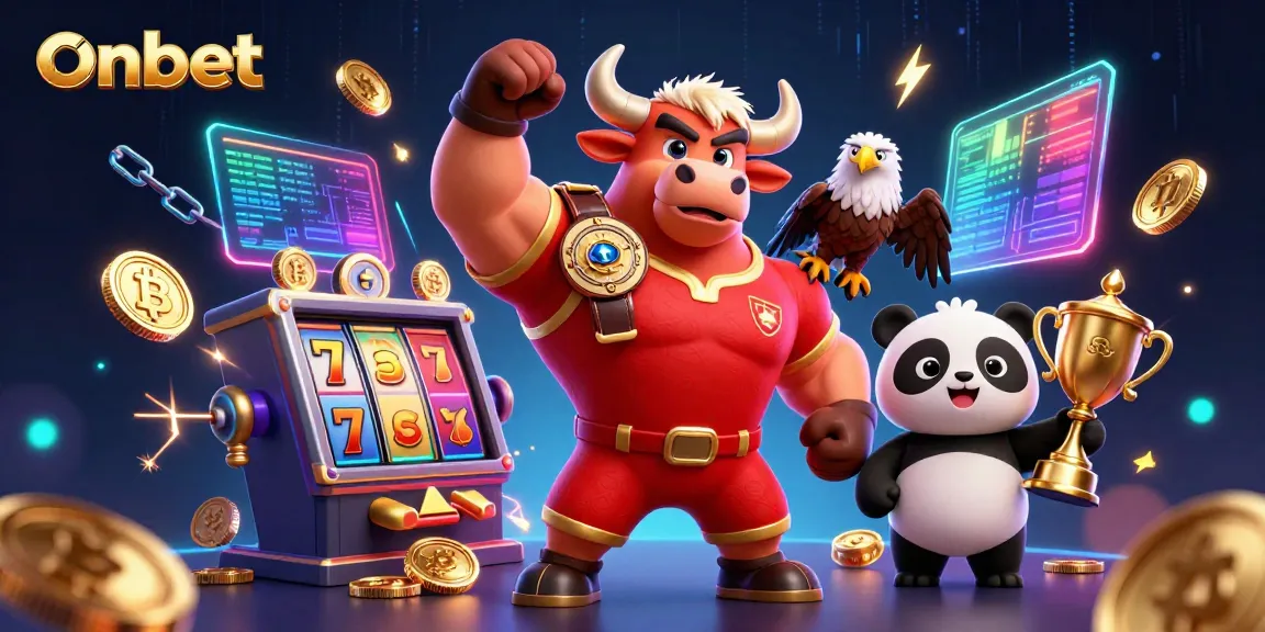 Engage in thrilling fun with Onbet's vibrant online casino, featuring rich 3D elements and fantasy characters.