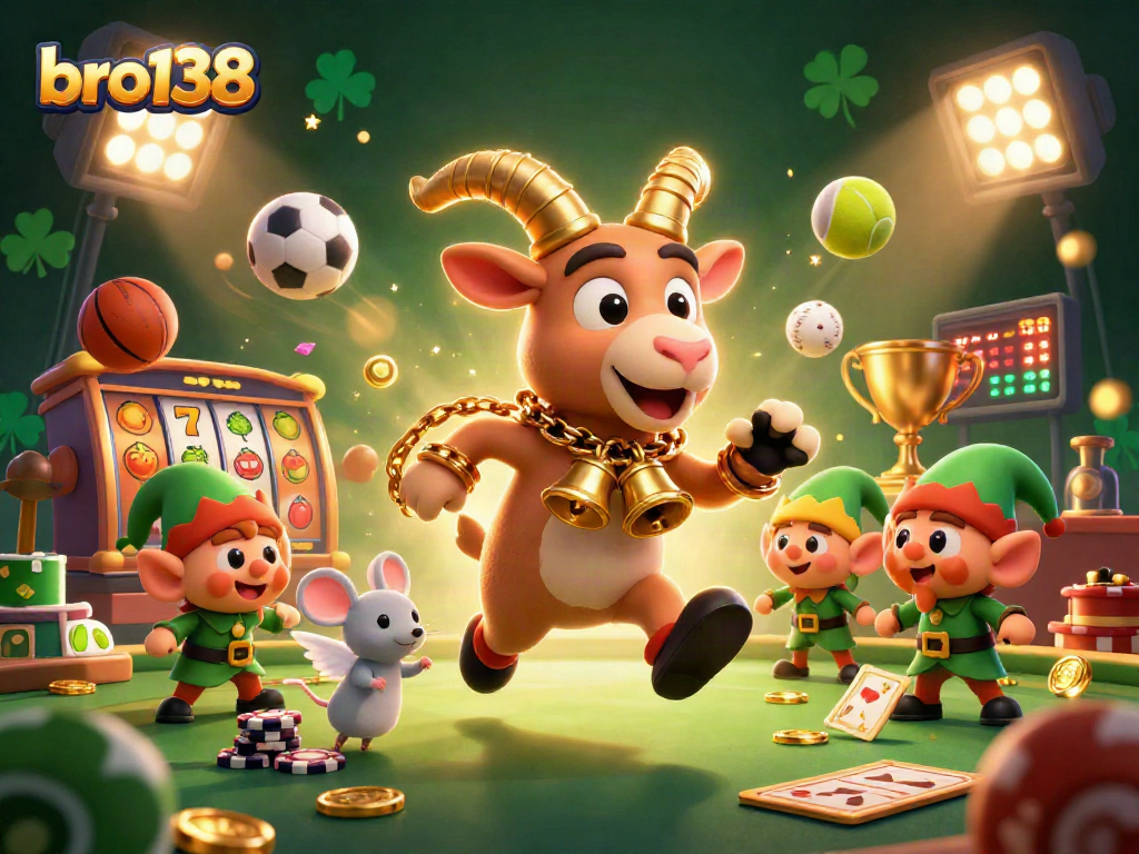 Menangkan jackpot di bro138 dengan suasana kasino yang menarik dan karakter unik.