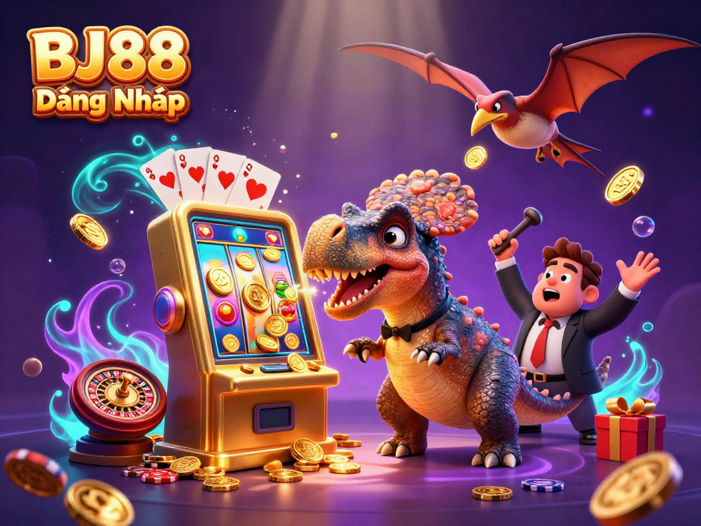 Experience the thrill of winning at BJ88 Đăng Nhập with dynamic characters and exciting casino elements.