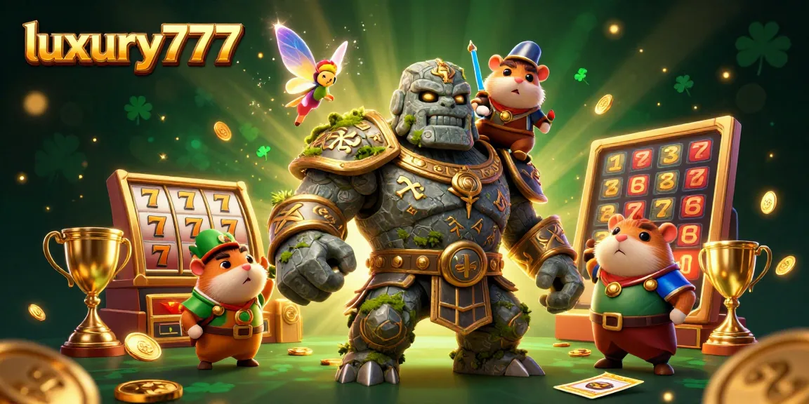 Permainan slot luxury777 menawarkan jackpot menggiurkan dengan elemen fantastis di sekitarnya.