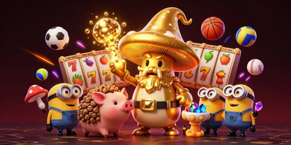 เล่นสล็อตทดลองเล่นในบรรยากาศคาสิโนเสมือนจริงแบบ 3D ที่เต็มไปด้วยสีสัน