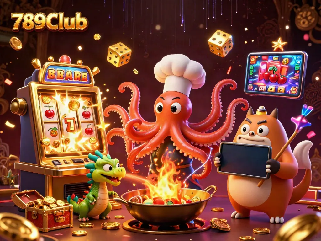 Experience 789Club's dynamic gaming world filled with vibrant characters and jackpots.