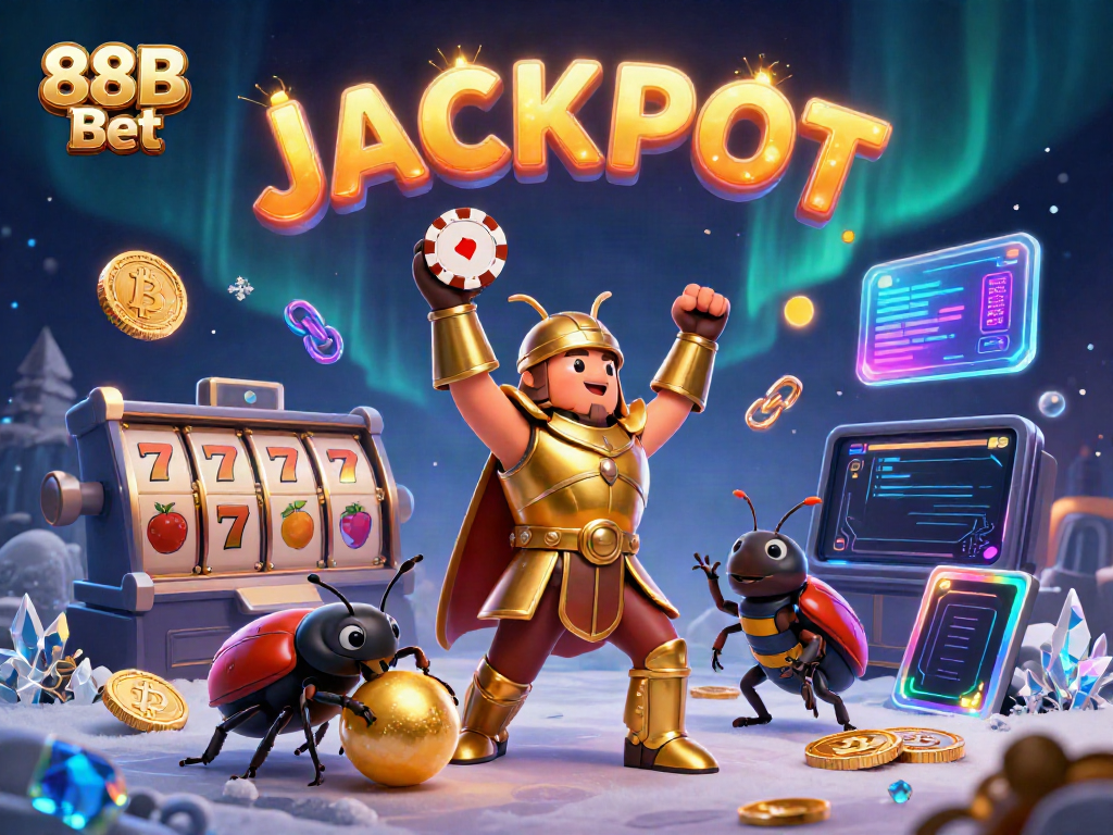 Engage with the excitement of casino wins featuring 88B Bet in a vibrant digital scene.