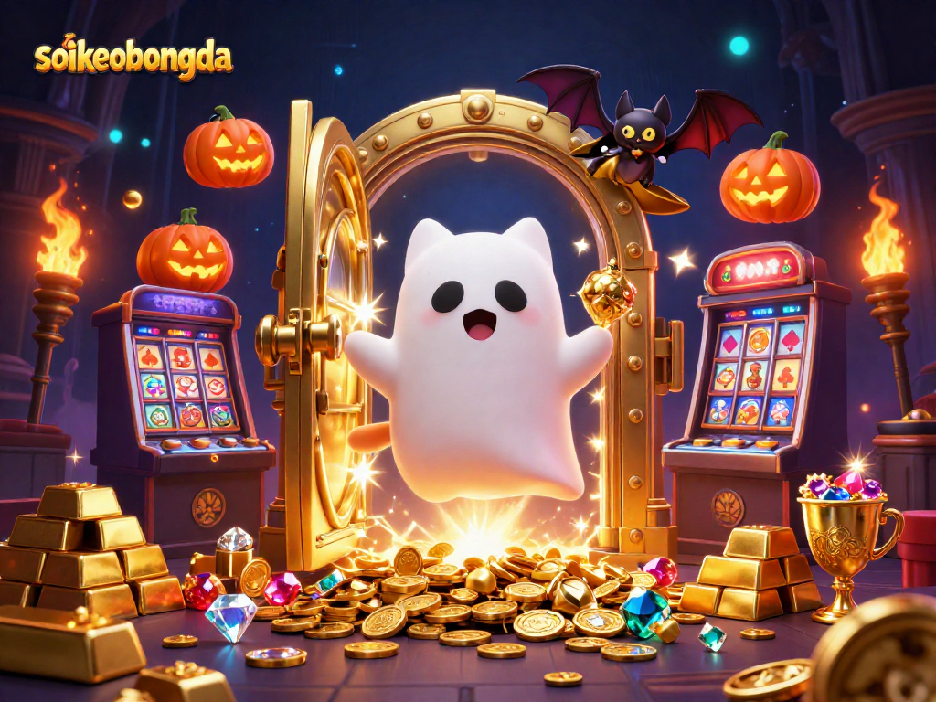 Play exciting games at soikeobongda in a haunted casino filled with treasures!