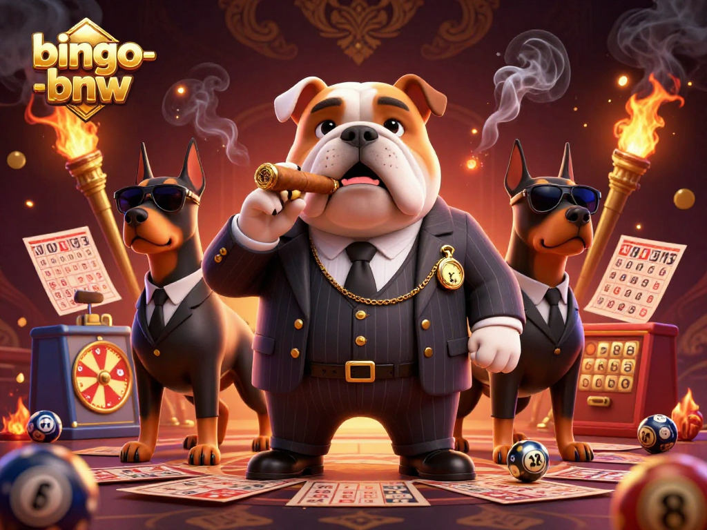 Bingo-bnw players engaging in thrilling gameplay with vibrant bingo elements and cartoon characters.