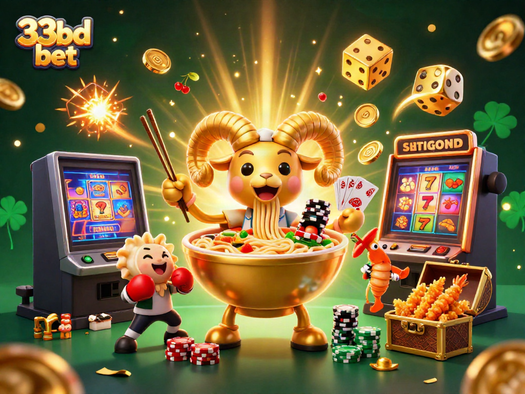 Engage with the exciting 33bd bet gaming experience featuring vibrant casino elements.