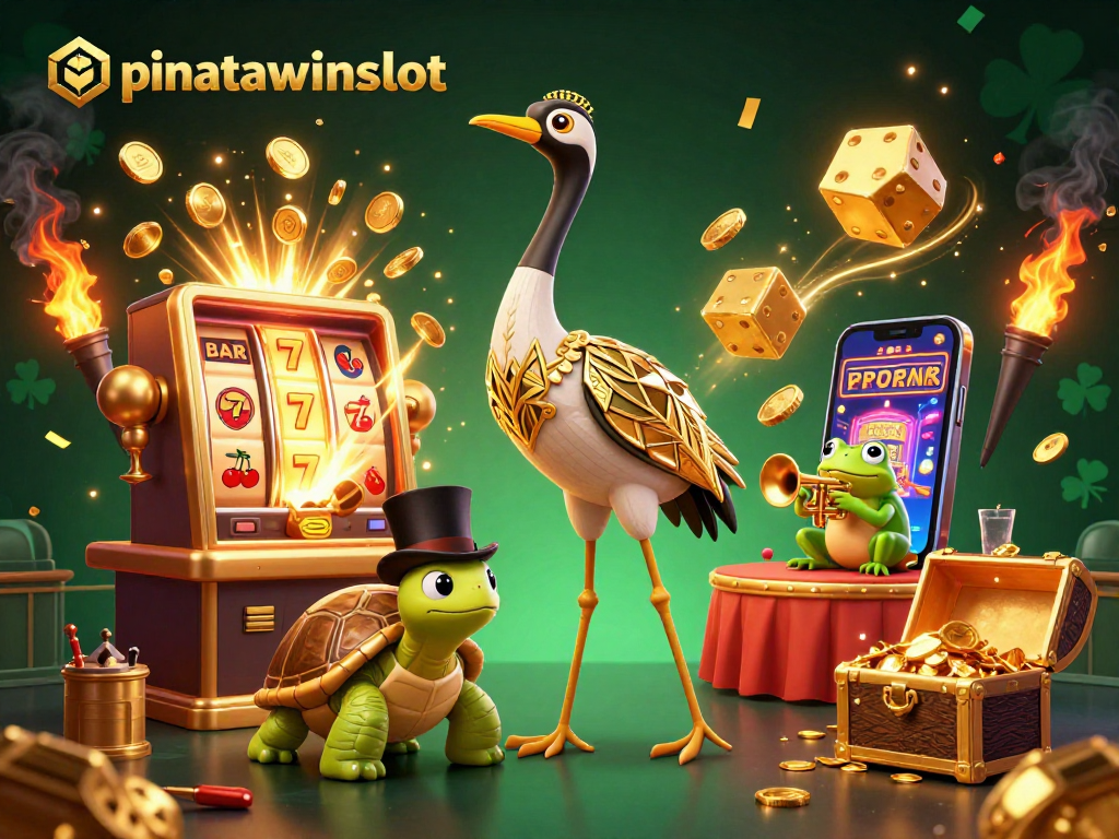 Experience the excitement of pinatawinsslot with vibrant characters and a jackpot explosion!