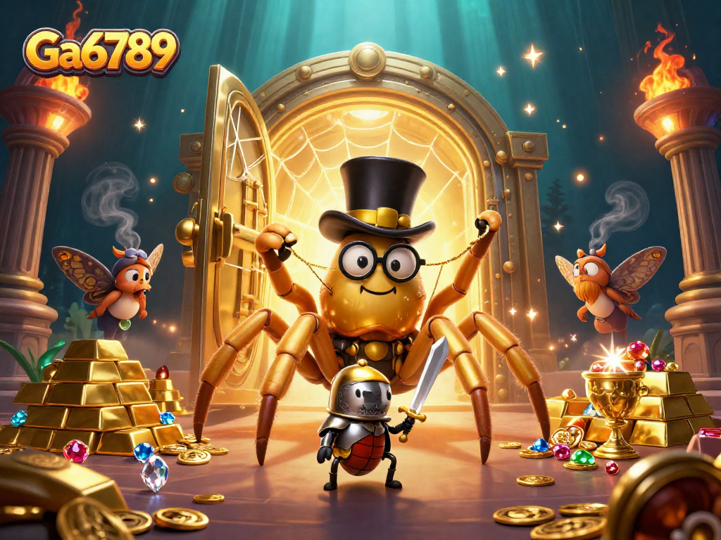 Experience thrilling gameplay at Ga6789 with vibrant casino fantasy and golden treasures.