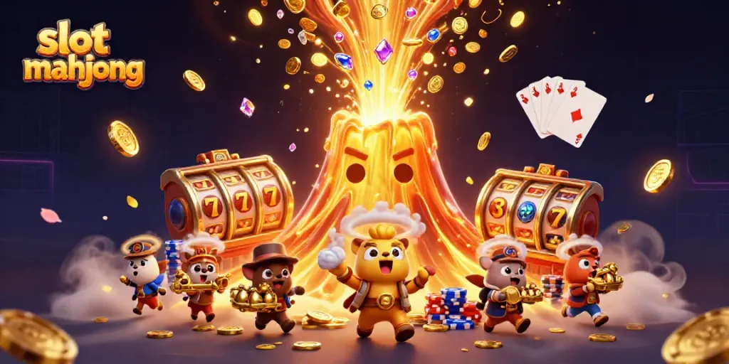 Putar slot mahjong dengan keseruan visual yang mengagumkan saat gunung emas erupsi dan hewan penjelajah melarikan diri dengan harta karun.