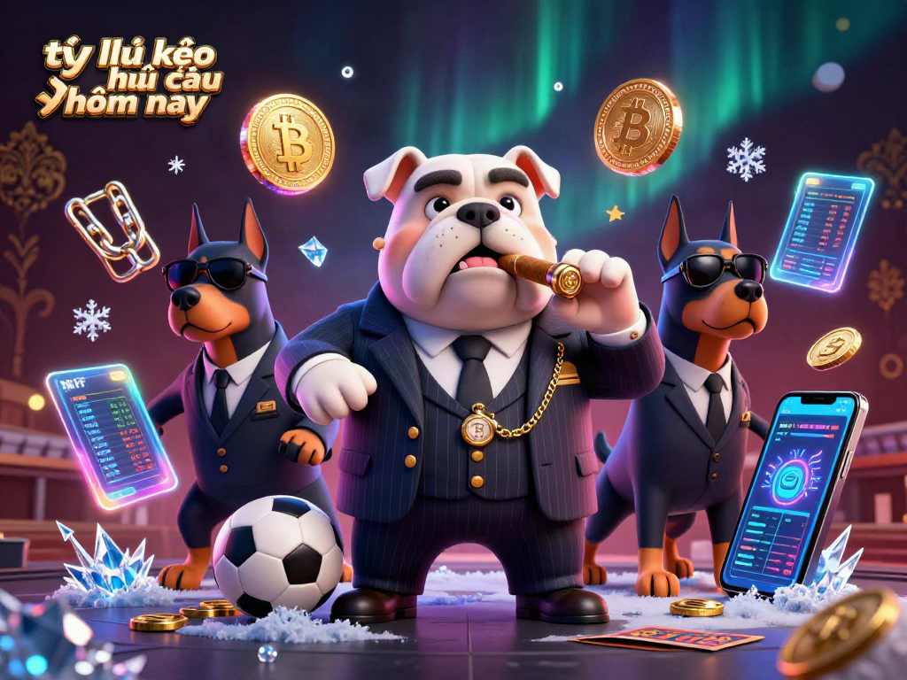 Engage with tỷ lệ kèo nhà cái hôm nay through dynamic sports betting action featuring a mafia boss bulldog.