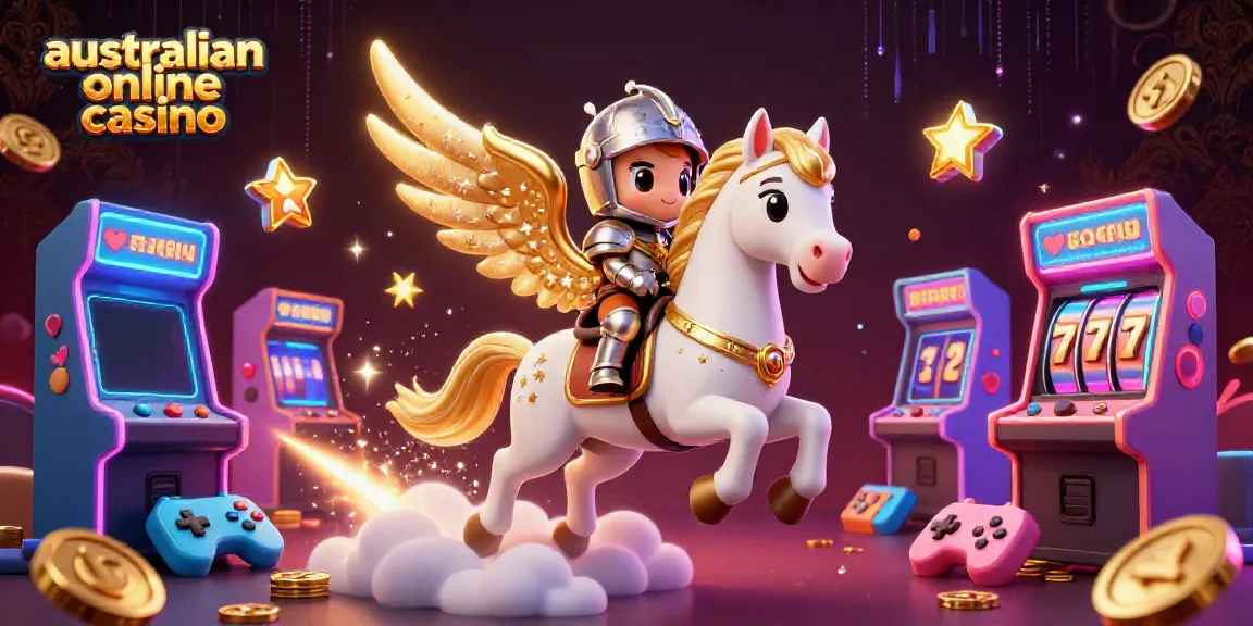 Experience the thrill of playing at an australian online casino with exciting game elements and vibrant visuals.