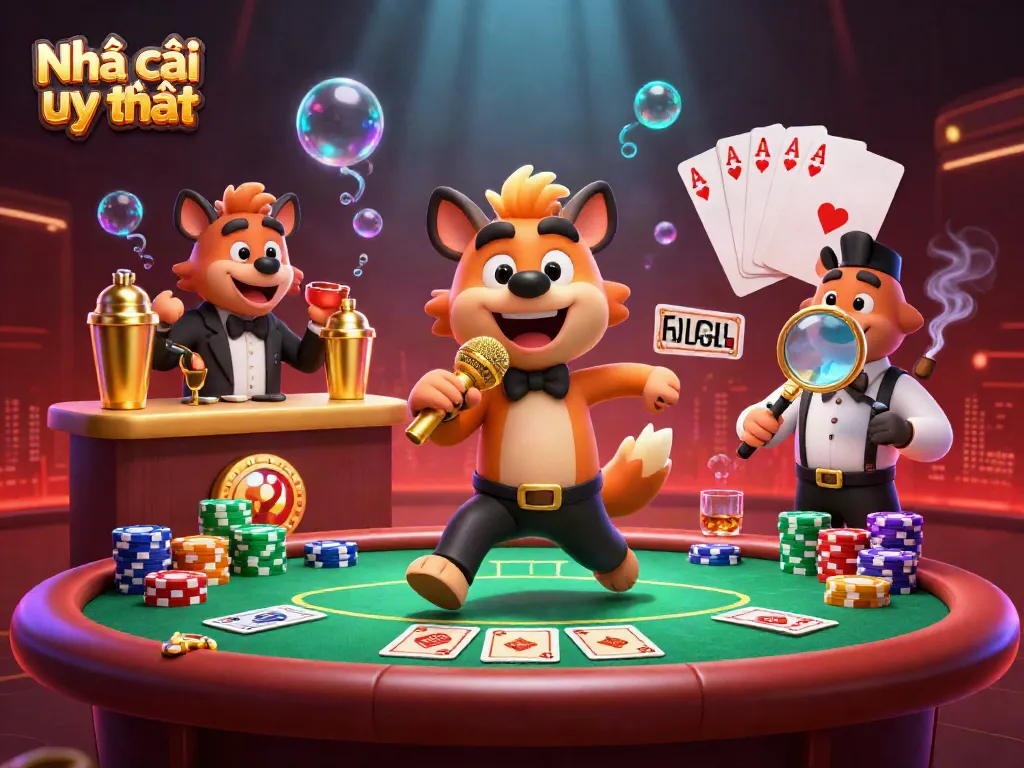 Experience thrilling fun at Nhà cái uy tín with lively characters and vibrant casino elements.