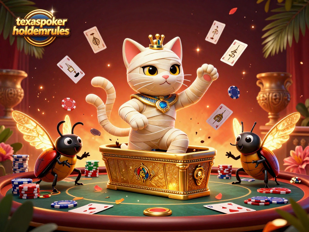 Experience Texas poker with exciting strategies in a vibrant illustration emphasizing texaspokerholdemrules.