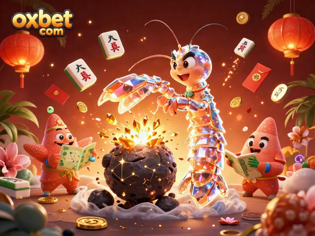 Experience the thrill of oxbet com with brilliant 3D artwork featuring vibrant casino elements and action-packed scenes.