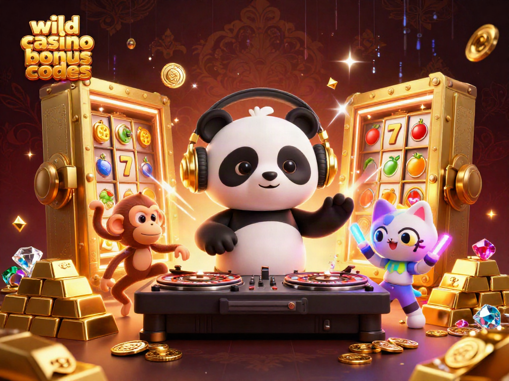 Spin to win with wild casino bonus codes in a lively casino scene!