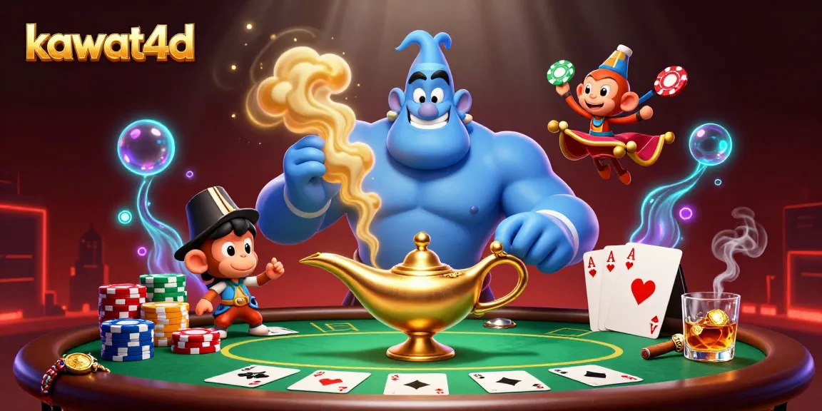 Menggandakan pengalaman menangkan judi online di Kawat4D dengan permainan kartu poker dan suasana kasino yang seru.